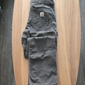 Carhartt Brown Ish Grey Utility Pants